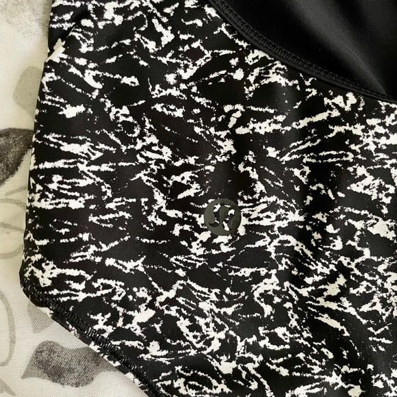 Rare LIKE NEW Lululemon cutout one piece swim suit with tie detail in back. - Picture 5 of 5